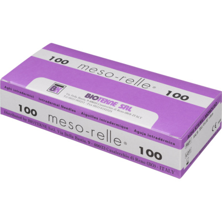 Игла для мезотерапии 30G (0,3x6мм) Meso-relle 100шт/уп