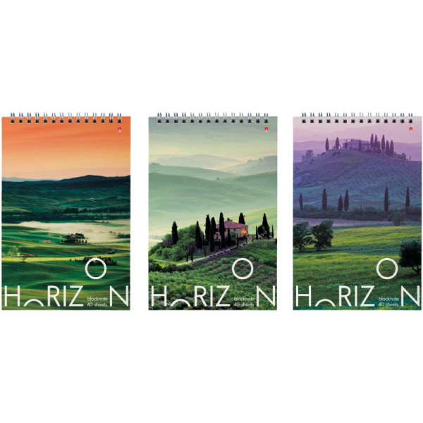 Блокнот А5,40л,клетка,гребень,ПРИРОДА(3-40-053 Д)