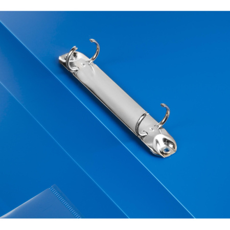 Папка на 2-х кольцах пласт. 25/32мм А4 ATTACHE F502/07 синяя Ро