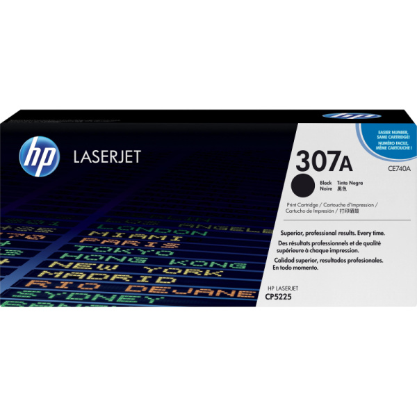 Картридж лазерный HP 307A CE740A чер. для CLJ CP5225