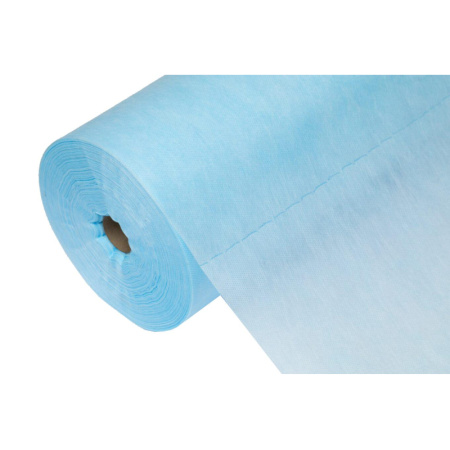 Простыня в рулоне 80х200, голубой SMS, Выбор, 12416 100шт/рул