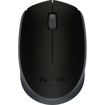 Мышь компьютерная Logitech M171 черная/беспроводная (910-004643/910-004424)
