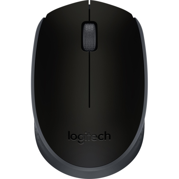 Мышь компьютерная Logitech M171 черная/беспроводная (910-004643/910-004424)