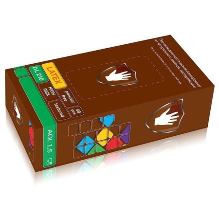 Перчатки латекс., н/с, н/о, S&C High Risk TL210/ DL210 (XL)25пар/уп,ПС