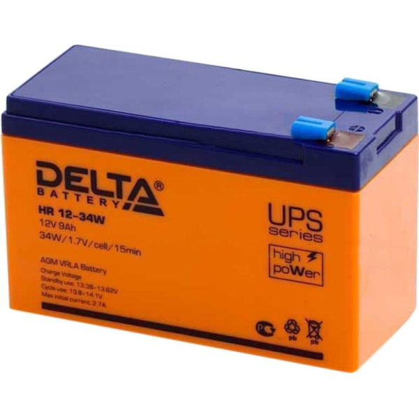 Батарея для ИБП Delta HR 12-34W (12V/9Ah)