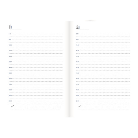 Ежедневник недатированный бордо, А6,100x150, 320стр, Agenda