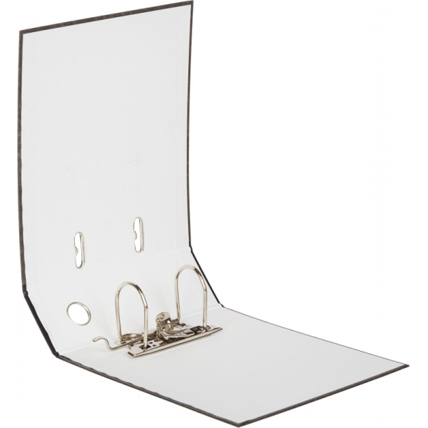 Папка-регистратор ATTACHE, формат A5,гориз,75мм,мрам,черн, бум./бум.,карм.к