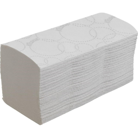 Полотенца бумажные д/дисп KK Kleenex Interfold 2сл бел 186 лист 15 пач.6789