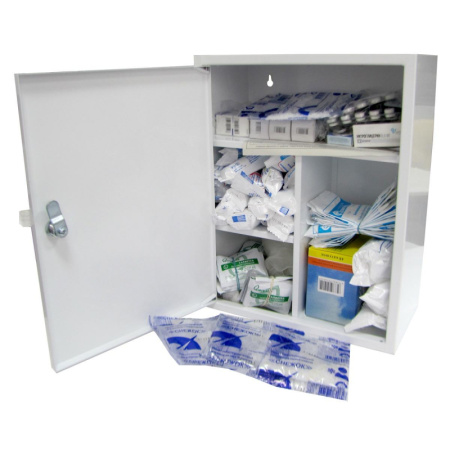 Аптечка первой помощи коллективная ФЭСТ (до 100 человек) (металл) № 3.3