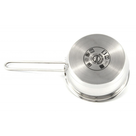 Ковш 1,5л линия Комфорт с кр 1,5л капсулир.дно 0,6 мм, мат (ТАM-16К)