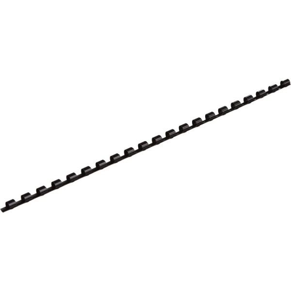 Пружины для переплета пластиковые Promega office 6мм черные 100шт/уп.