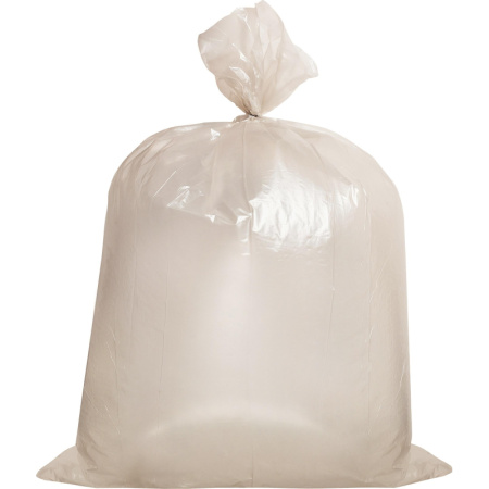 Мешки для мусора ПВД 200л 90х130см 50мкм прозрачные 10шт/рул ЭЛ