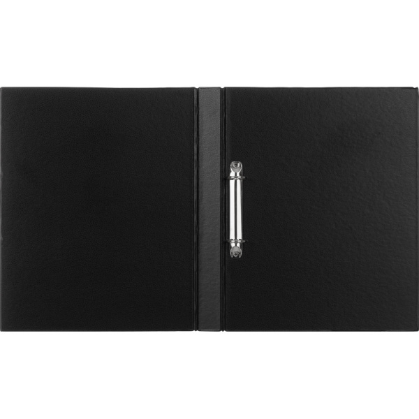 Папка на 2-х кольцах 35мм черная Россия