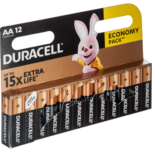 Батарейка DURACELL BASIC АА/LR6-12BL