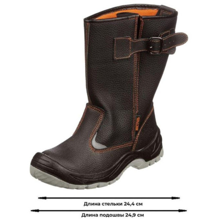 Сапоги Мистраль ПУ/ТПУ с МП и МС р.39 (104327)