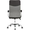 Кресло BN_Sp_EChair-590 TC ткань черный/серый, хром