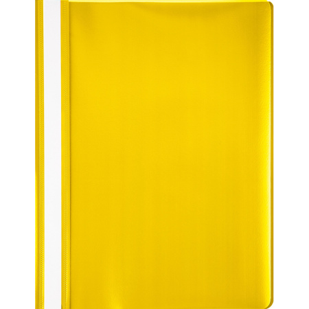 Скоросшиватель пластиковый A4 Attache желтый 10шт/уп Россия