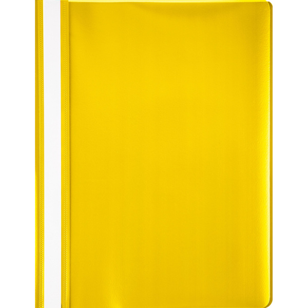 Скоросшиватель пластиковый A4 Attache желтый 10шт/уп Россия