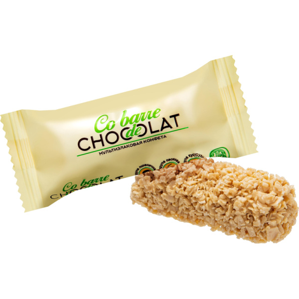 Конфеты Co barre de Chocolat шоколадные мультизлак.с бел.конд.глазурью,200г