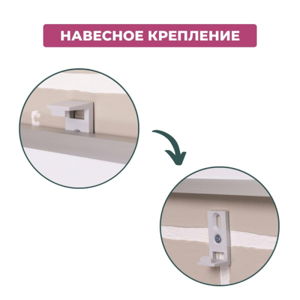 Доска магнитно-маркерная 60х90 лак Attache алюмин. рама Россия