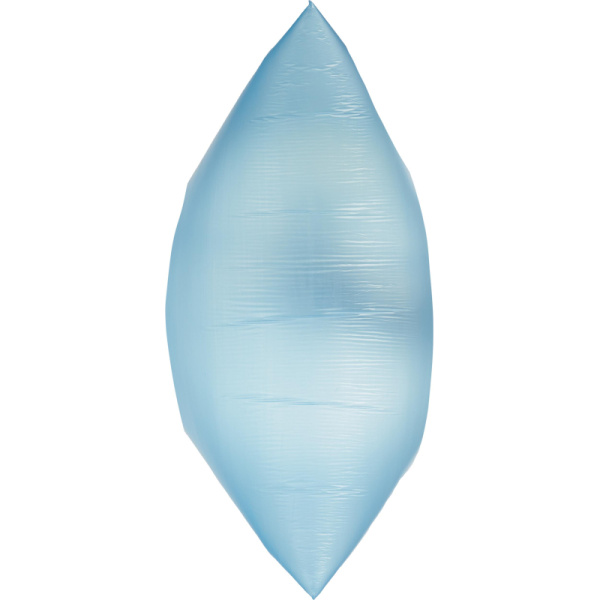 Мешки для мусора ПНД 60л 12мкм 15шт/рул синие Bioразл 60х70см Комус с завяз