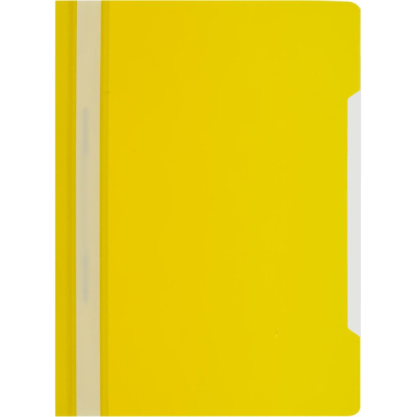 Скоросшиватель пластиковый A4 Attache Economy 100/120, желтый, 10шт/уп
