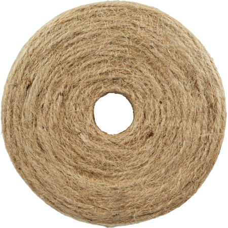Шнур банковский джутовый, полиров., ~1,5 кг, диам 1,5 мм