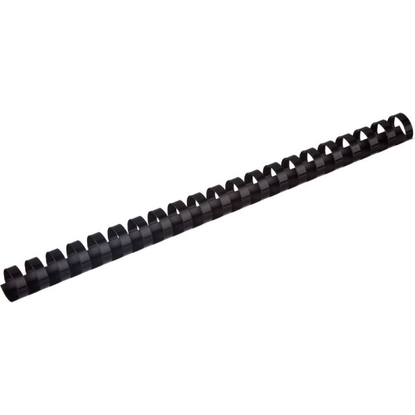 Пружины для переплета пластиковые Promega office 19мм черные 100шт/уп.