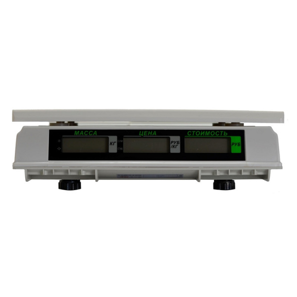 Весы торговые настольные M-ER 326AC-32.5 Slim, LCD, белые_3041