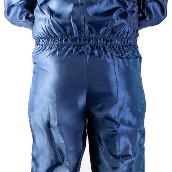 Комбинезон многоразовый защитный с капюшон Jeta Safety JPC75b синий р. XXL