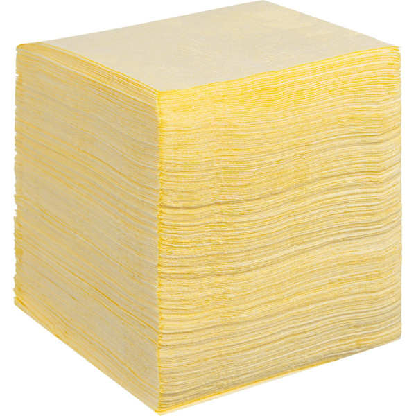 Салфетки бумажные Luscan Profi Pack 1сл24х24 пастельжелтые400 шт/уп