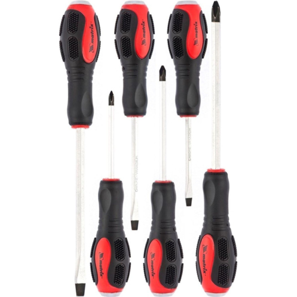 Набор отверток ударных 6шт CrV Matrix 19120