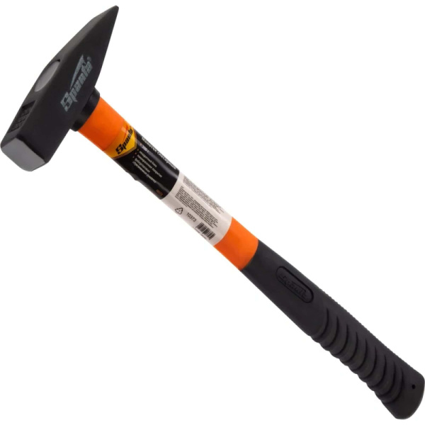 Молоток SPARTA 300г, фибергл. 2комп. ручка (10373)