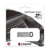 Флеш-память Kingston DataTraveler Kyson, USB 3.2 G1, сереб, DTKN/64GB