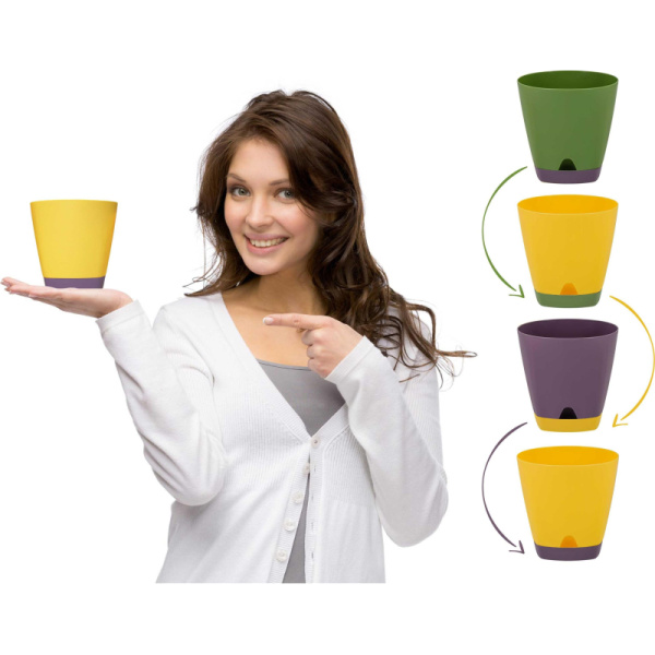 Горшок для цветов AMSTERDAM D 200 mm/4l  ING6201ОЛ