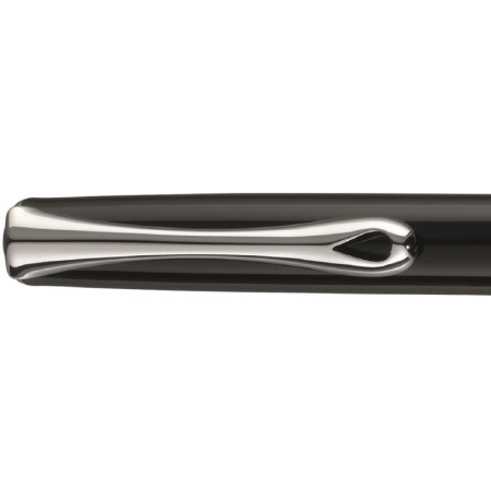 Ручка перьевая DIPLOMAT Traveller black lacquer F синий D10424950