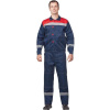 Костюм рабочий летний муж. л20-КБР син/красн (р.44-46) 170-176 (Арсенал-СП)