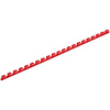 Пружины для переплета пластиковые Promega office 8мм красные 100шт/уп.
