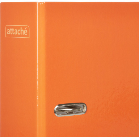 Папка-регистратор Attache Fantasy 75мм ламин.картон оранжевый,бум/лам.карт