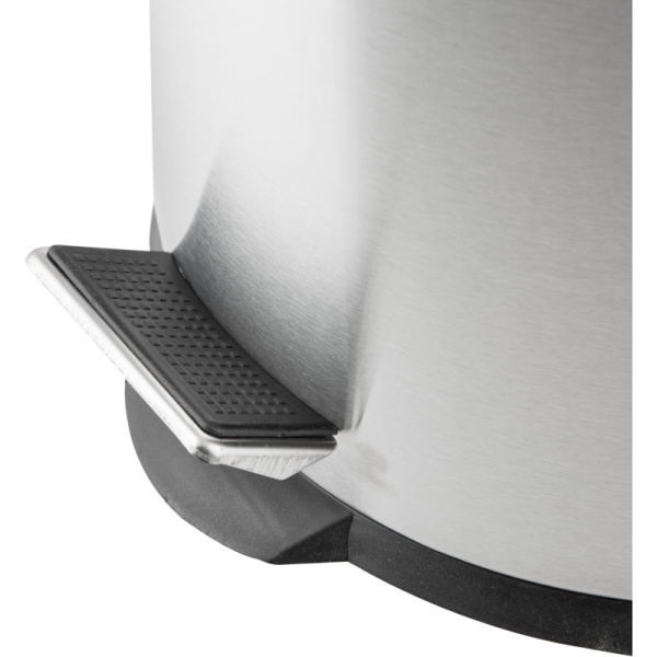 Ведро мусорное с педалью 3 л, матовое, нержавеющая сталь