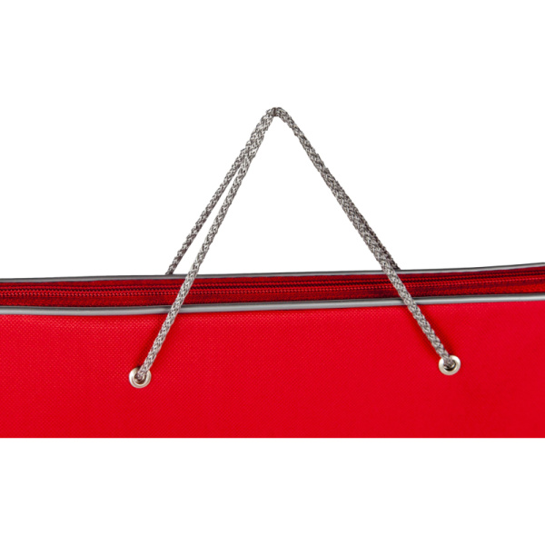 Папка-портфель на молнии с ручками офисн. А4 ассорти, нейлон 85-41