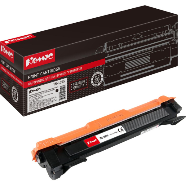 Тонер-картридж Комус TN-1095 чер. для Brother HL-1202R/DCP-1602R
