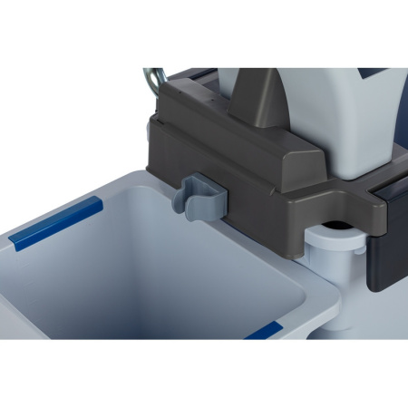 Тележка Vileda УльтраСпид Про ведра 25л+10л на платформе с тр.ручкой 147209