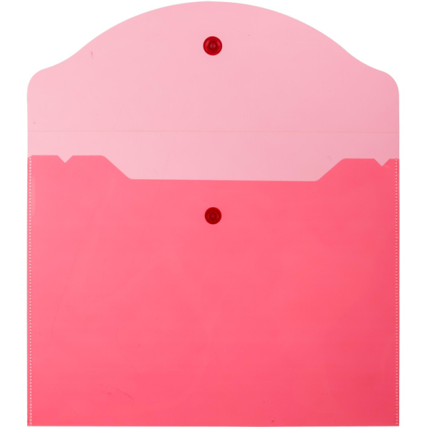 Папка-конверт на кнопке А5,190x240мм,Attache, 180мкм, 10шт.уп , ассорти