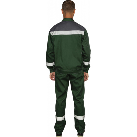 Костюм рабочий летний муж. л20-КПК зелен/сер (р.60-62) 158-164 (Арсенал-СП)