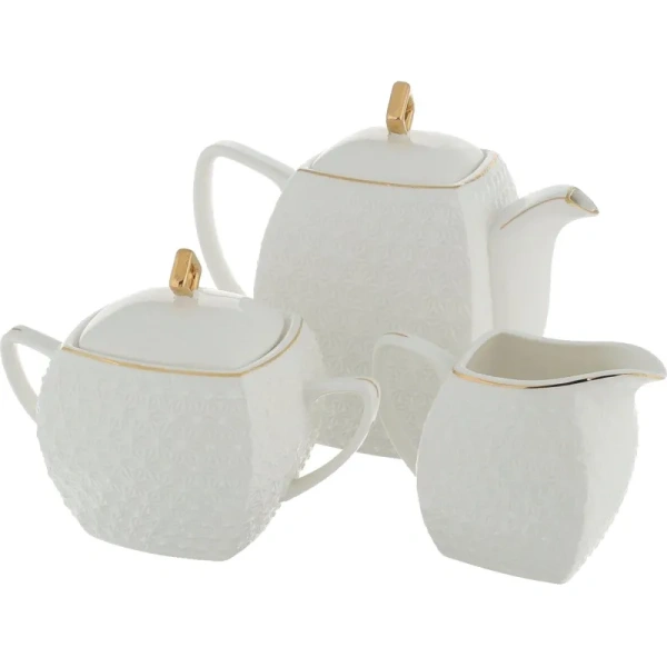 Сервиз чайный Снежная Королева квадр на 6пер15пред