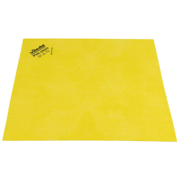 Салфетки хозяйственные Vileda ПВА Микро 35х38см желтые 5шт/уп 143592