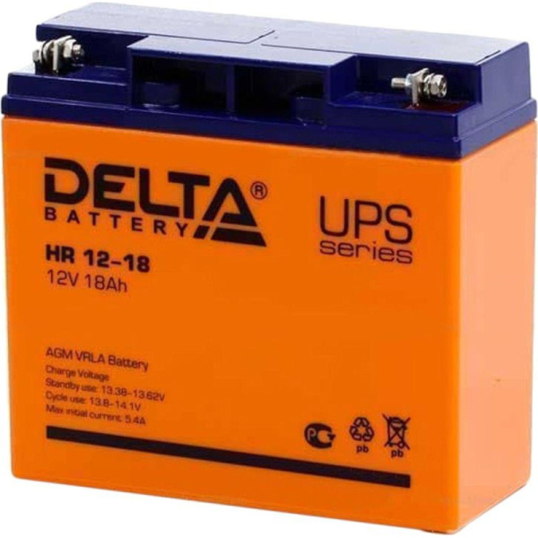 Батарея для ИБП Delta HR 12-18 (12V/18Ah)_D_K