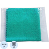 Салфетки хозяйственные микрофибра с ППУ покрытием 30х30см зелёная