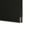 Папка-регистратор с арочн.мех.Комус Экономи 80мм,черн,ПБП1,карм.кор.,мет.уг